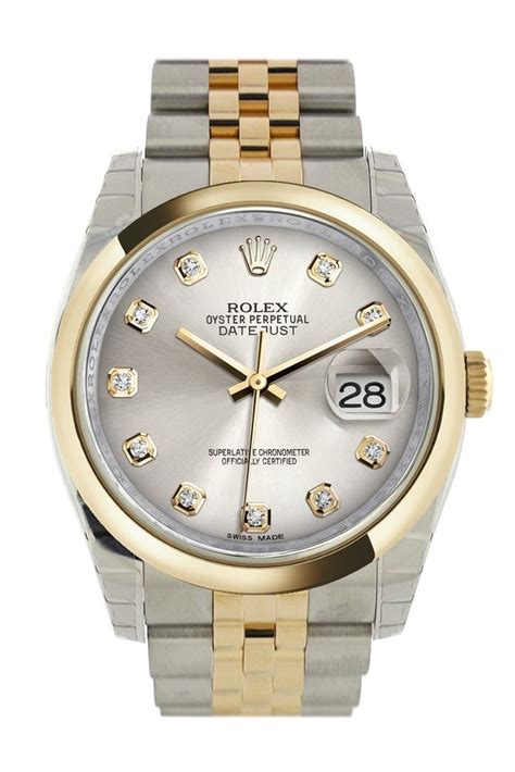 rolex 6305 gold|rolex datejust 36 silver diamond.